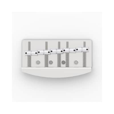 Hipshot 5-String Vintage Bass Bridge, .708" Spacing, Stainless Steel image 1