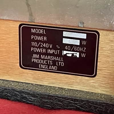 1985 Marshall JCM800 2204 50-Watt Guitar Amp Head & McKinley Ibanez TS9 PLUS image 9