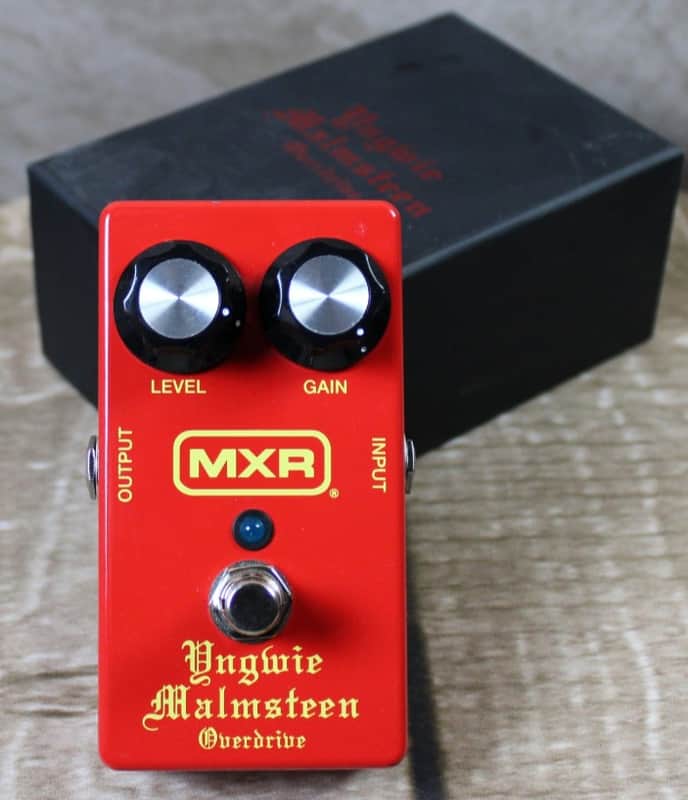 MXR YJM308 Yngwie Malmsteen Signature Overdrive 2024 - Present - Red image 1