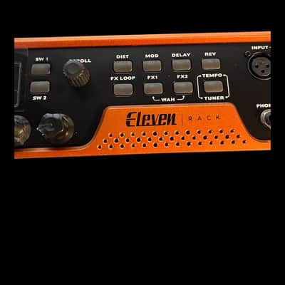 Avid Eleven Rack Guitar Multi-Effects Processor and Pro Tools Interface 2010 - 2017 - Orange X5940 image 5