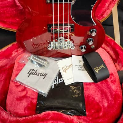 Gibson BASG00HCCH1 SG Standard Bass, Heritage Cherry, W/HSC image 3