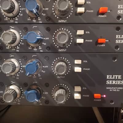Heritage Audio HA-73 EQX2 Elite Series Dual-Channel Mic Preamp / EQ 2017 - 2019 - Blue image 3