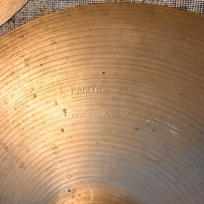 Rare Vintage Paiste Pre Serial 602 THIN Hihats 14” REAL DEAL! Only 818 922 g Don’t Pay $800!! image 5