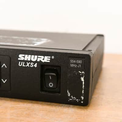 Shure ULXS4 Wireless Receiver - J1 Band: 554-590 MHz (NO POWER SUPPLY) CG0101P image 4