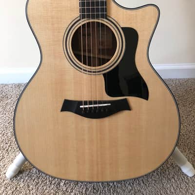 Taylor 314ce Acoustic-electric Guitar  2023 - Natural Sapele image 3