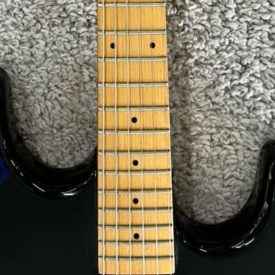 Vintage Aria Pro II SL Series ST-3 HSS Electric Guitar in Black image 6