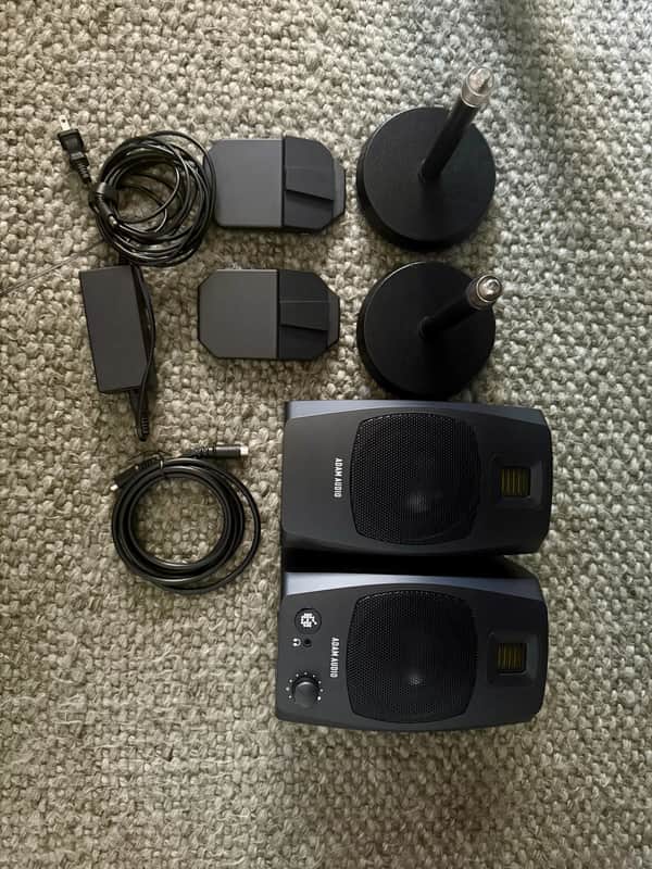 ADAM Audio D3V Active Studio Monitor - Pair 2024 - Present - Black image 1