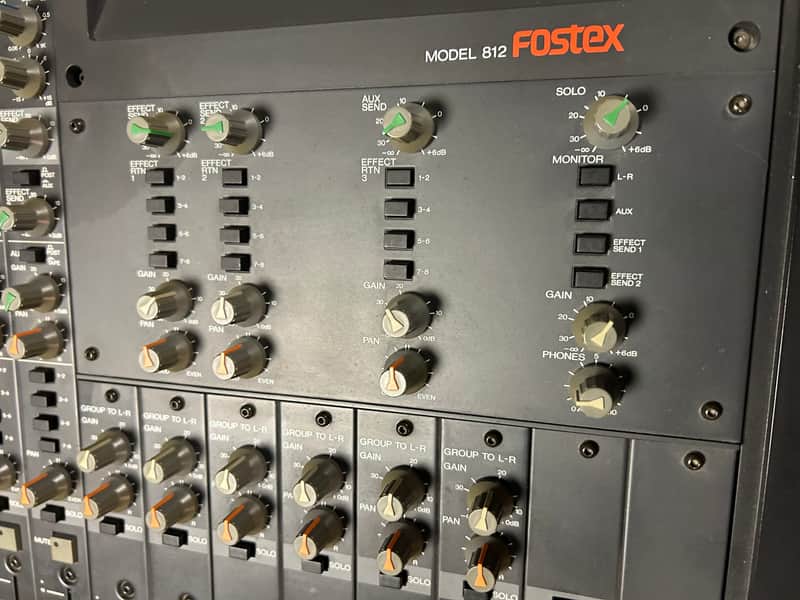 2004 Fostex Model 812 - Professional 12 Channel Analog Recording