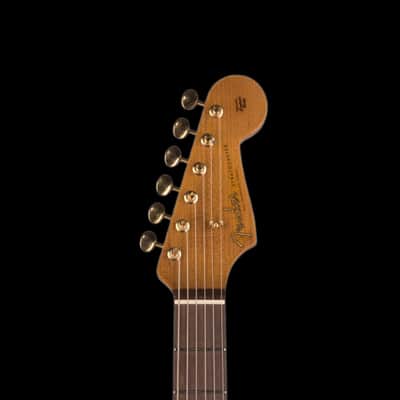 2023Fender Custom Shop Event Limited Edition '62 Stratocaster Heavy Relic with Gold Closet Classic Hardware - Aged Natural image 5