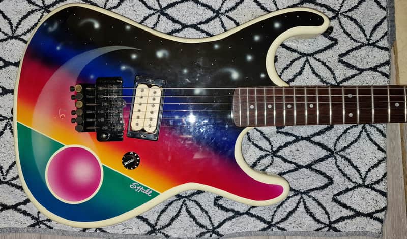Kramer Baretta 1985 - Fantasy Series, Galactic Rainbow image 1