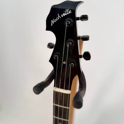 2021 Nechville Zeus 5-String Banjo, Curly Maple, Heli-Mount image 3