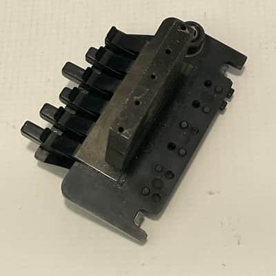 1980's Kramer Model Guitars Black Floyd Rose II Licensed Tremolo Guitar Bridge image 8