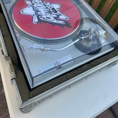 Pair of Technics SL-1200MK2-A Silver Direct Drive DJ Turntables in Good condition image 8