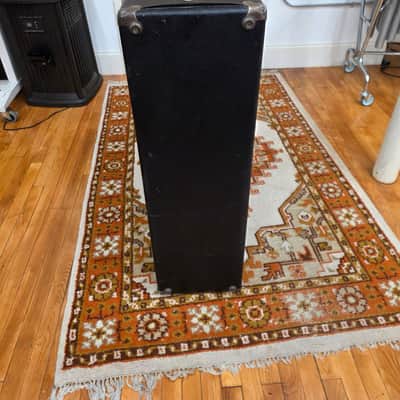 Fender Drip Edge Bandmaster Bassman Showman 2x12 Cabinet with Jensen c12nc Speakers 1967 imagen 8