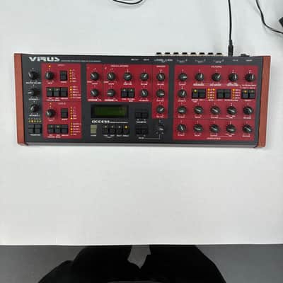 Access Virus A Desktop Digital Synthesizer 1997 - 1999 - Black / Red