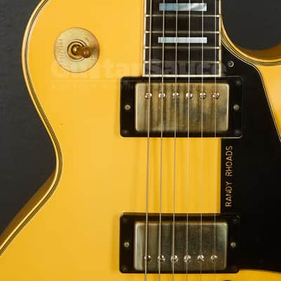Gibson Custom Shop Randy Rhoads Signature 1974 Les Paul Custom VOS 2010 2010 - White (COD 2124UG) image 3