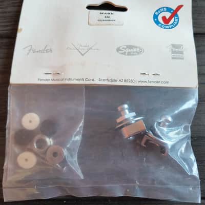 Fender Elite Security Strap Locks (2) - Chrome image 2