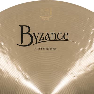 MEINL B14TH Byzance Traditional Thin HiHat 14 Zoll traditional image 10