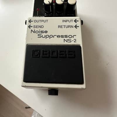 Boss NS-2 Noise Suppressor (Silver Label) 1989 - Present - White image 1