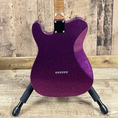 Suhr Classic T 2024 Eddie's Guitars Exclusive - Fuchsia Sparkle image 9