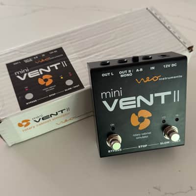 Neo Instruments Mini Vent II Rotary Speaker Cab Simulator Pedal