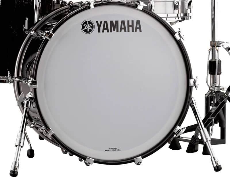Yamaha Yamaha Recording Custom Bass Drum 22x18 Piano Black 2025 - Piano Black image 1