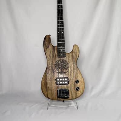 ACs Custom Guitars 4 String Bass 2025 - Natural Tung Oil image 9