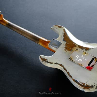 Fender Stratocaster Olympic White Heavy Aged Relic image 14