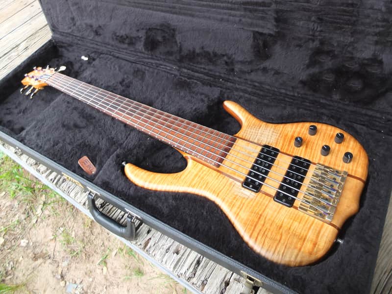 Ken Smith Maple Walnut 6 String Bass 2004 - Natural image 1