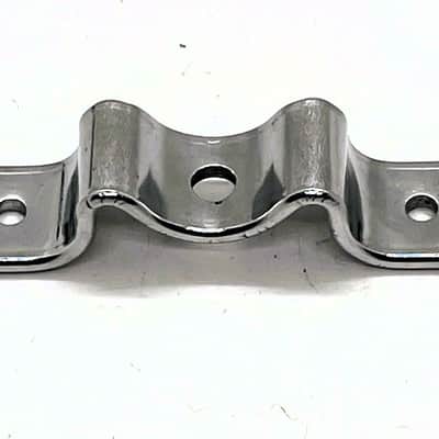 Ludwig 60s/70s P-1719 NOS (New Old Stock) Rail Consolette "Saddle" Mounting Bracket w/Mounting Hardware image 1