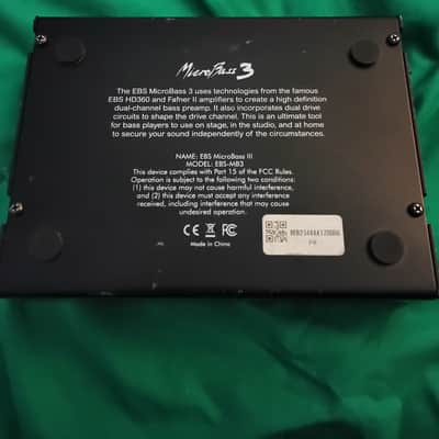 EBS ebs microbass 3 2022 image 1