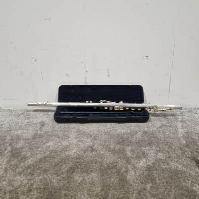 Kurioshi Vivace V11468 Silver/Gold Flute - Dual Finish - Very Good w/ Soft Case & Hard Case image 6
