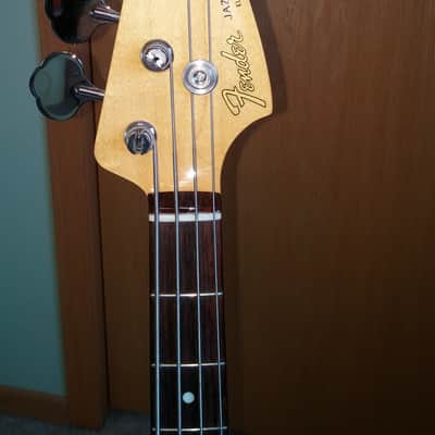 Fender Japan Jazz Bass Short Scale 2014 Three Tone Sunburst (JB62SS) image 3