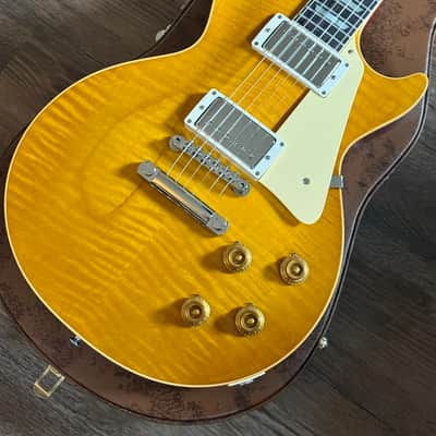 2025 Gibson Les Paul 1959 Reissue Lemonburst Gloss Made to Measure image 1