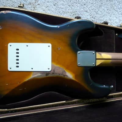 New 2025  Bill Nash Clapton Brownie Ash body S-57 Maple C Neck, USA Lollars Heavy relic image 5