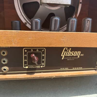 Gibson BR-6 3 Input 1951 - Brown image 8