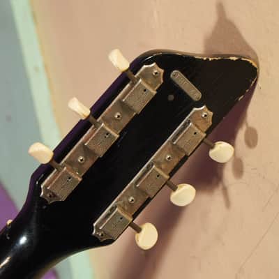 1962 Supro Belmont (National/Valco) Pink Pearloid Electric Guitar (VIDEO! Fresh Refret+Work, Ready) image 14
