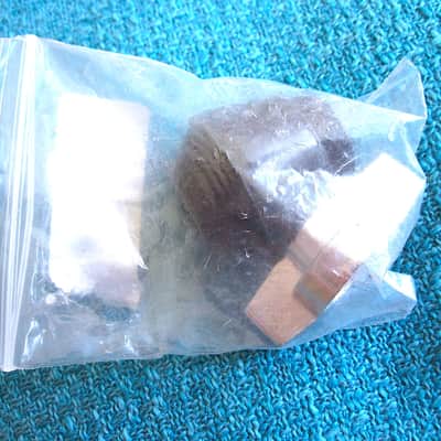 Bass Drum Leg Spur Wing Nut & Rubber Foot - NOS image 4