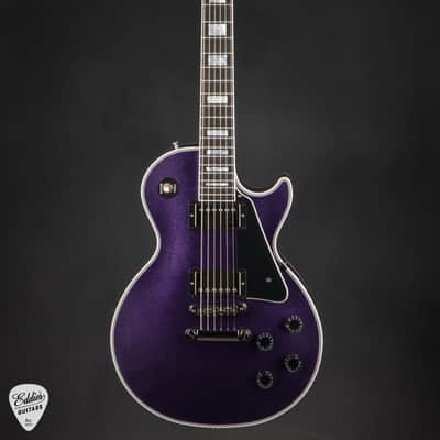 Gibson Custom Shop Dealer Select Les Paul Custom Gloss Purple Sparkle #CS601908 image 3