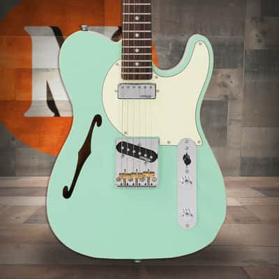 Vintage V72 ReIssued Electric Guitar - Ventura Green (V72VG) image 1