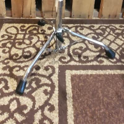 Ludwig vintage Atlas Snare stand Blue Olive era image 1