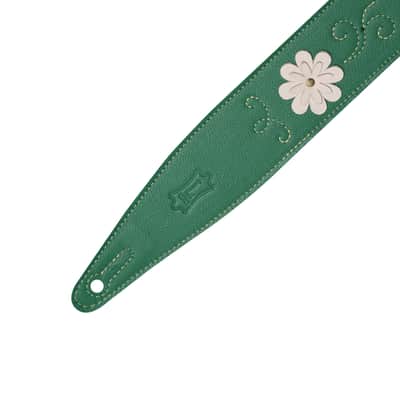 Immagine Levy's Mg317 Ib 001 Tracolla In Pelle Green 2.5 - 5