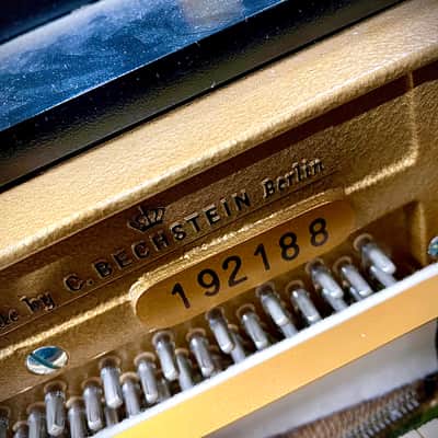 Bechstein Upright 2005 - Ebony Polish image 4