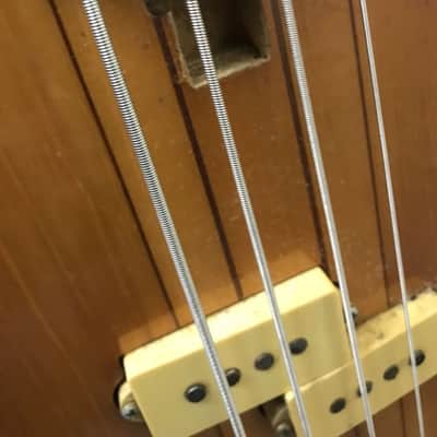Fernandes FPM Stone Logo 70 Neck through precision style 1979-1982 - Cherryburst - Made in Japan image 3