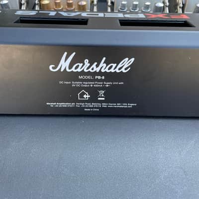 Marshall PB-8 Dealer Store Display Board + Pedals image 7