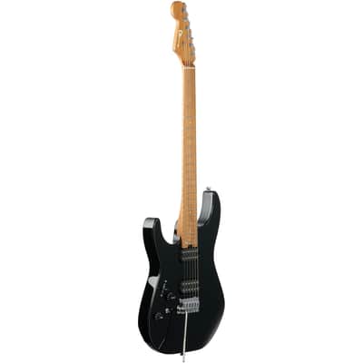 Charvel Pro-Mod DK24 HH 2PT CM Electric Guitar, Left-Handed, Gloss Black, Open Box (Very Good) image 2