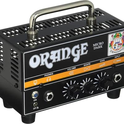 Orange Amps, 1 Electric Guitar Power Amplifier, Black (Micro Dark) image 1