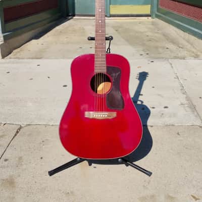Guild D-25 - 1974 - Cherry Red image 1