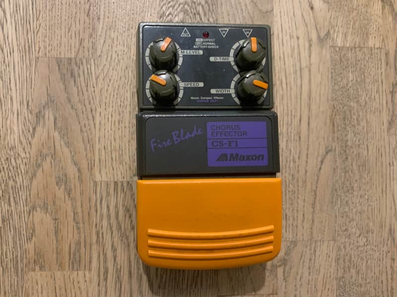 Maxon Fire Blade CS-F1 Chorus Effector Pedal image 1