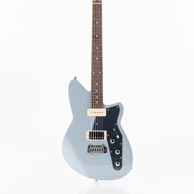Reverend Double Agent W with Rosewood Fretboard - Metallic Silver Freeze image 2